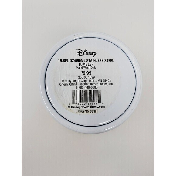 DISNEY X TARGET STAINLESS STEEL TUMBLER COFFEE WATER CUP RAINBOW MICKEY MOUSE - Picture 7 of 12